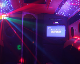 Pink Fire Engine Party Bus Hire Northern Ireland