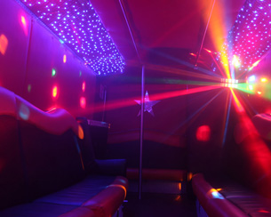 Pink Fire Engine Party Bus Hire Northern Ireland